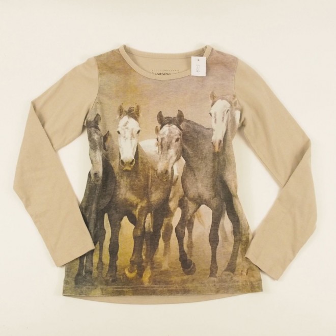 Horseware Kinder-Langarmshirt Gr. 134/140 / 9-10 Jahre, sehr guter Zustand